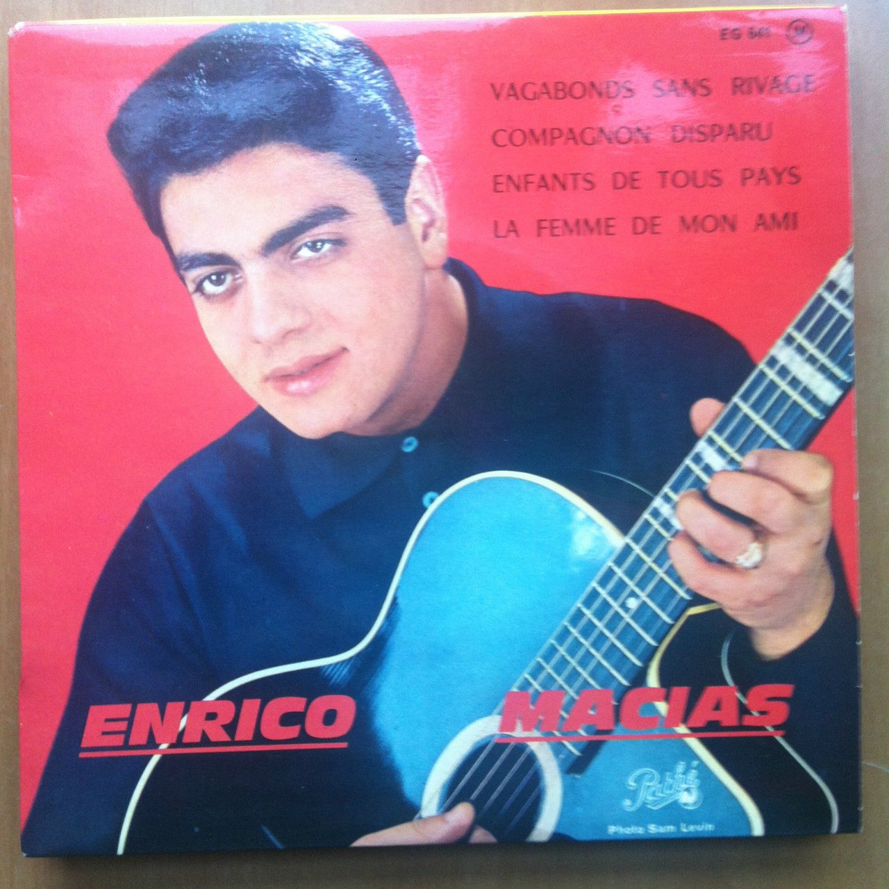 Vinile 45 giri Enrico Macias originale PAthé Cover by Sam …