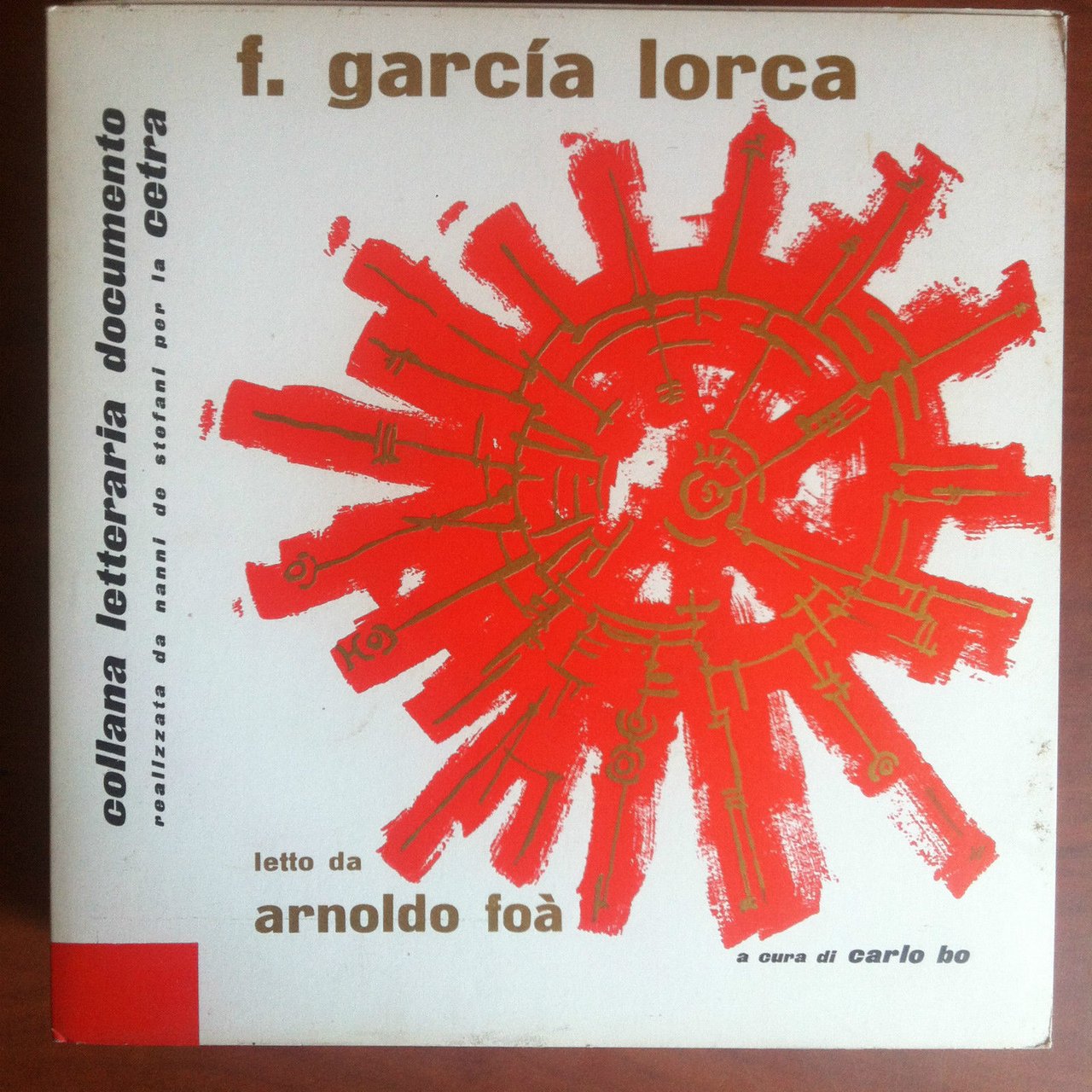 Vinile 45 giri F. Garcia Lorca Arnaldo Foà Cover G. …