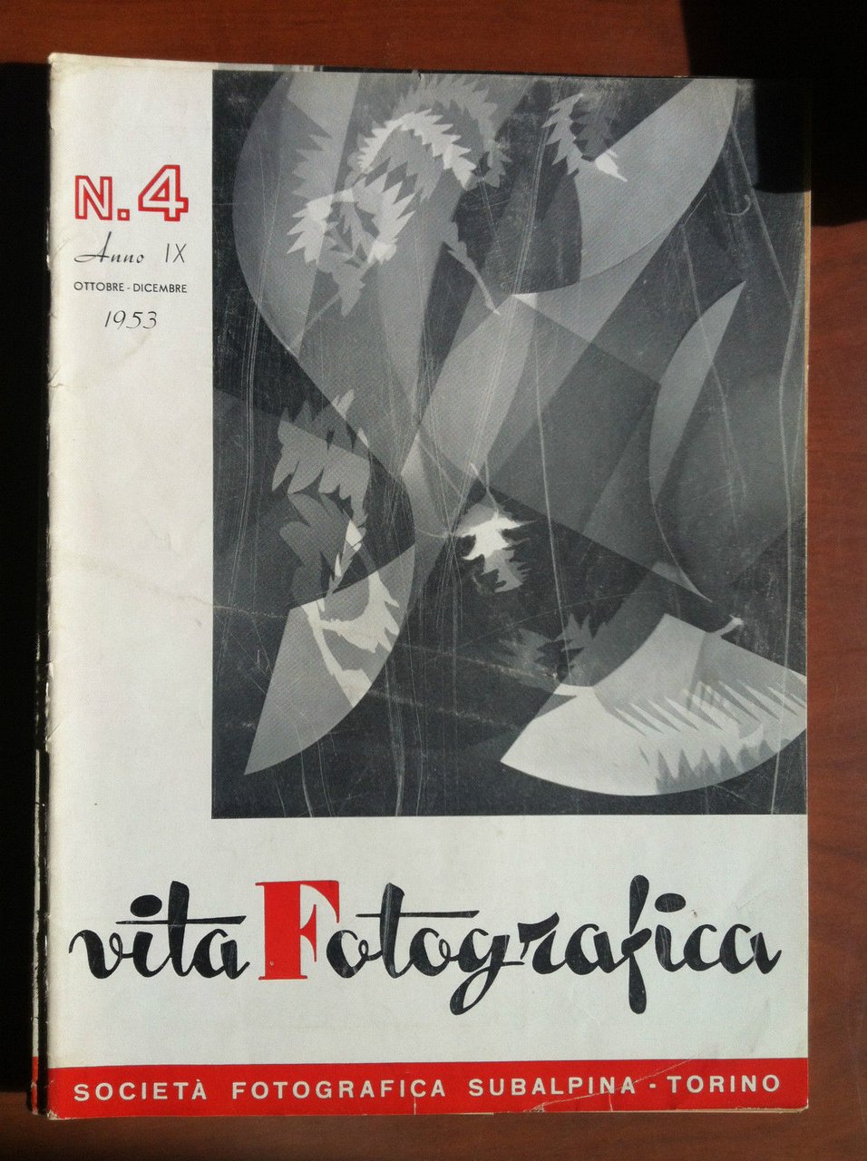Vita Fotografica Anno IX n^ 4 Ottobre-Dicembre 1953 Cover: John …