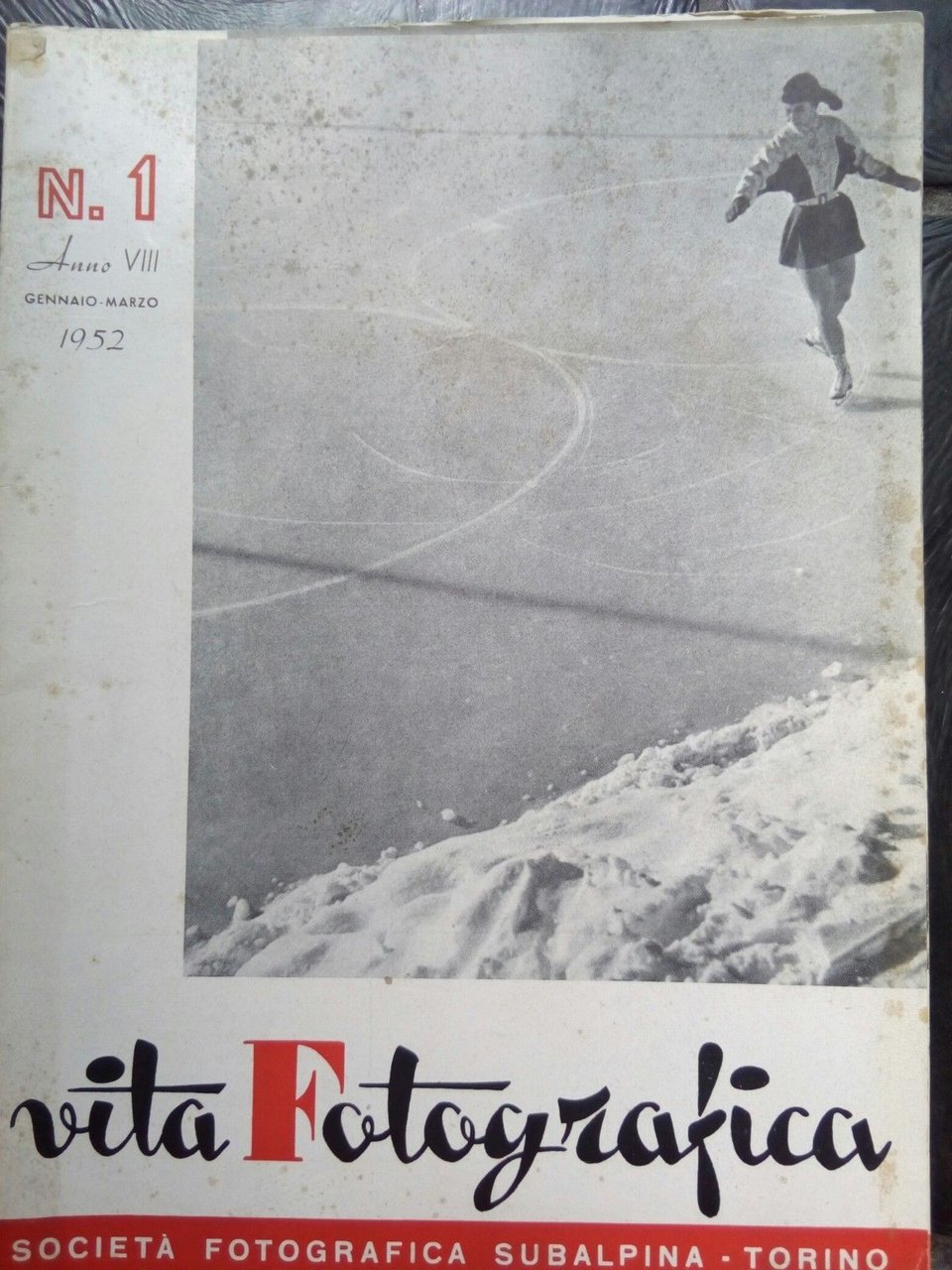 Vita Fotografica Anno VIII 1952 cover Osvaldo Giachetti