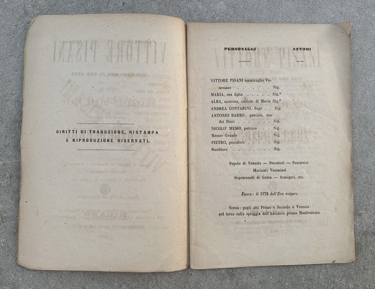 Vittore Pisani. Melodramma in tre atti | Immagine Gallery 3