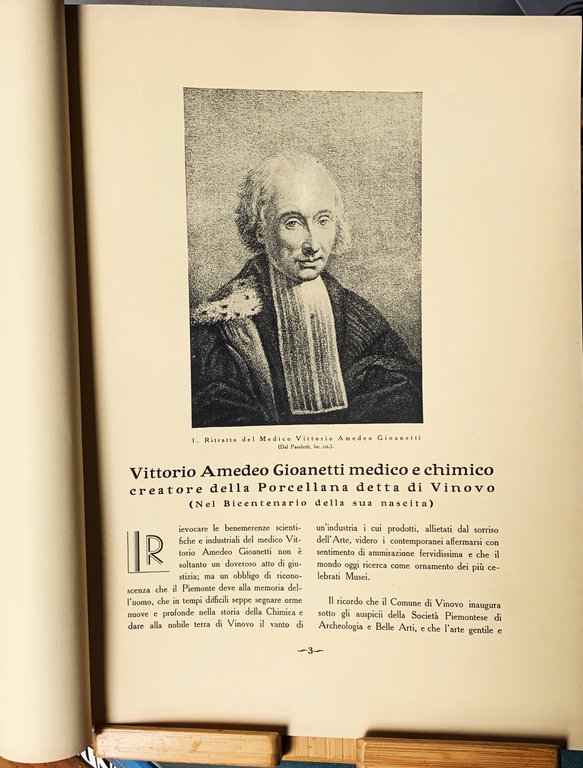 Vittorio Amedeo Gioanetti Medico e Chimico, Creatore della Porcellana detta … | Immagine Gallery 2