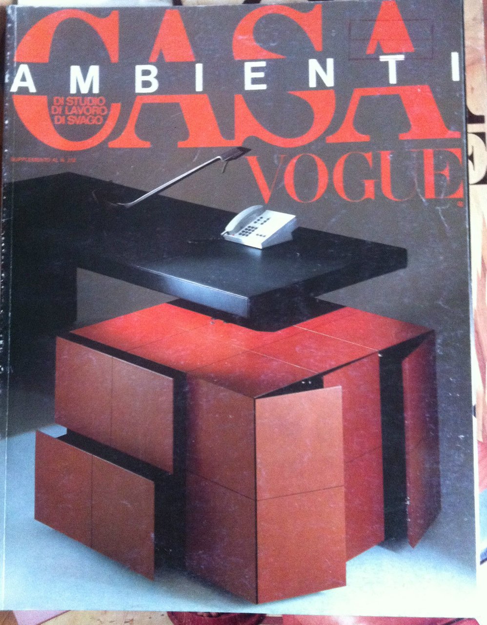 Vogue Casa ambienti supplemento al n^ 212 Ottobre 1989 - …