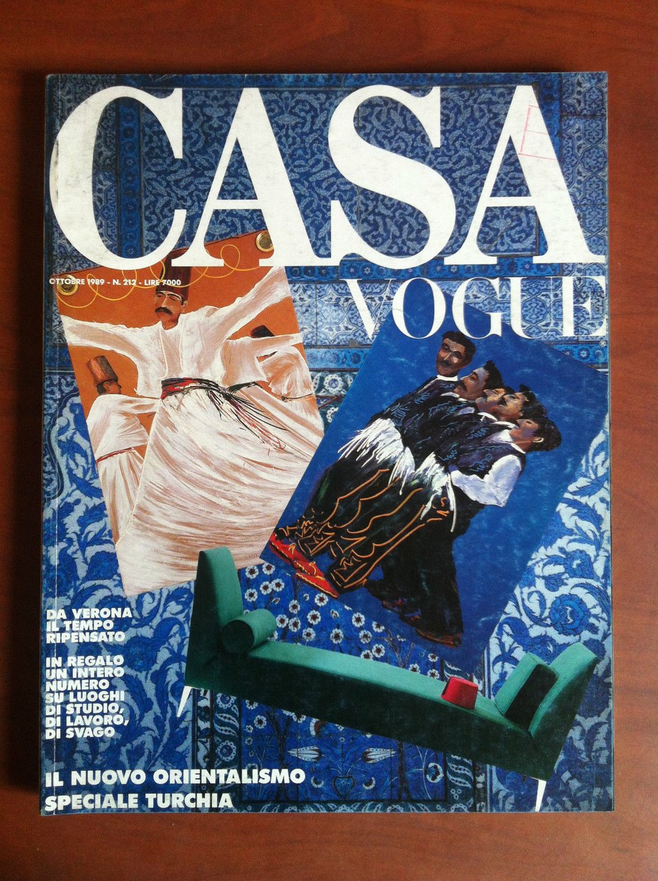 Vogue Casa n^ 212 Ottobre 1989 - E18669
