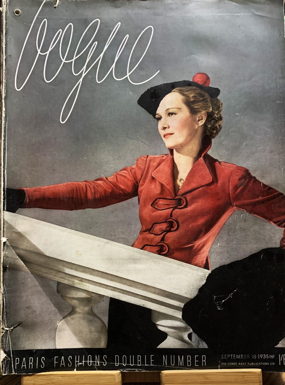 Vogue Paris Fashions Double Number September 1935