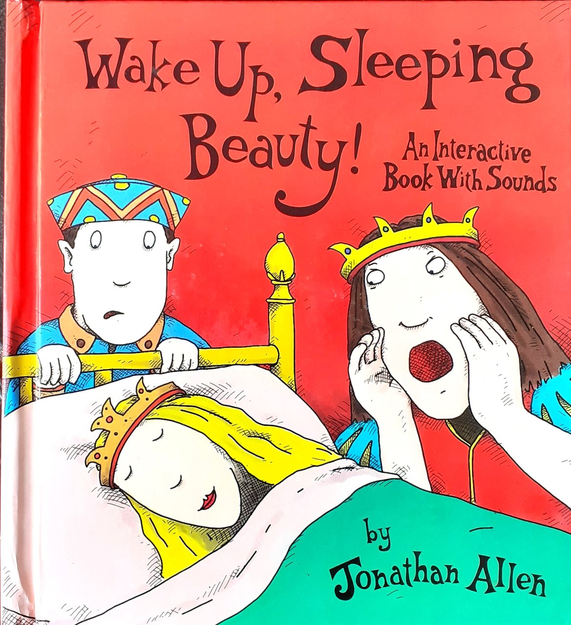 Wake Up, Sleeping Beauty "libro animato" di jonathan Allen 1997