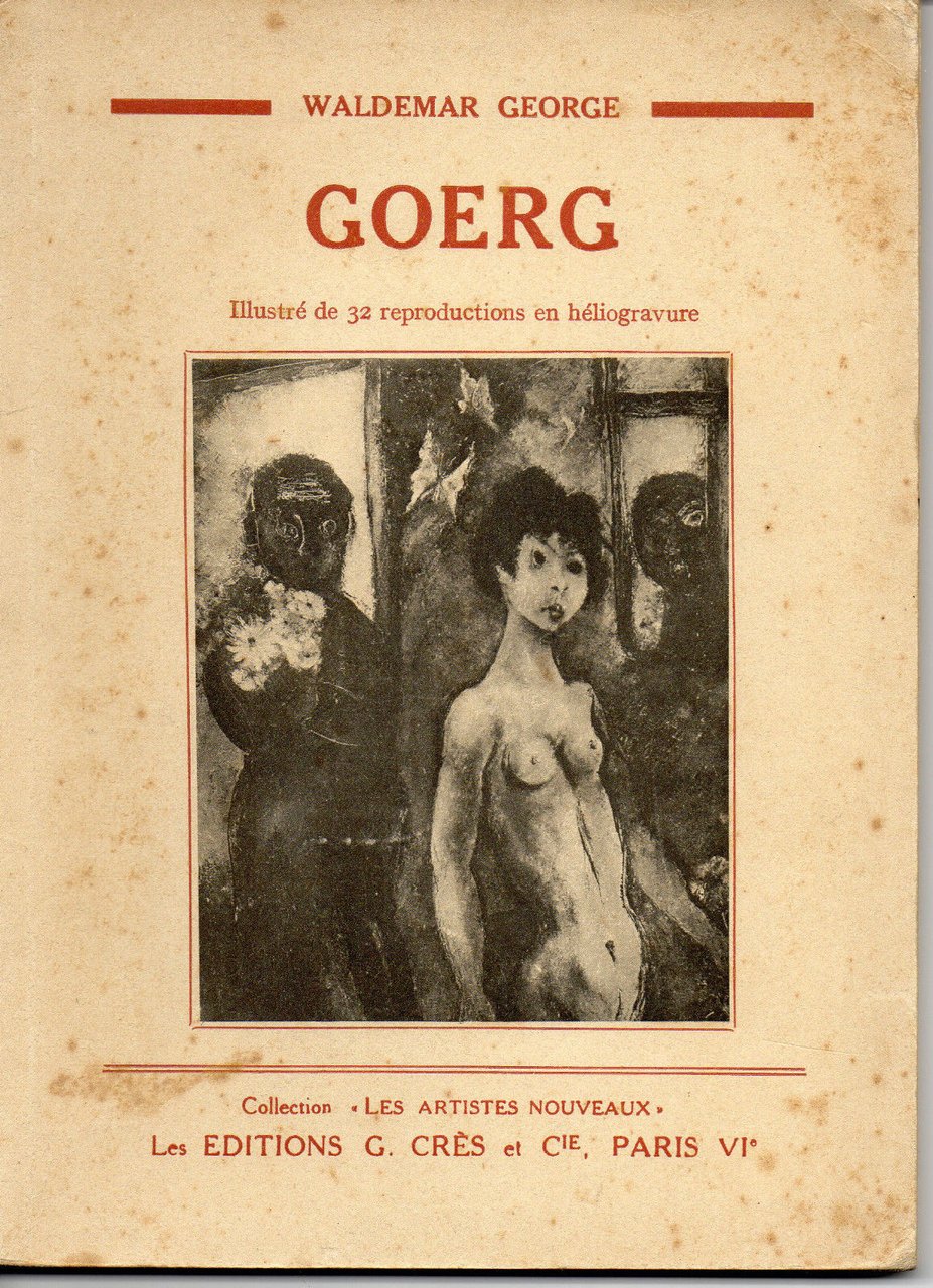 Waldemar George brossura illustrata Paris 1929