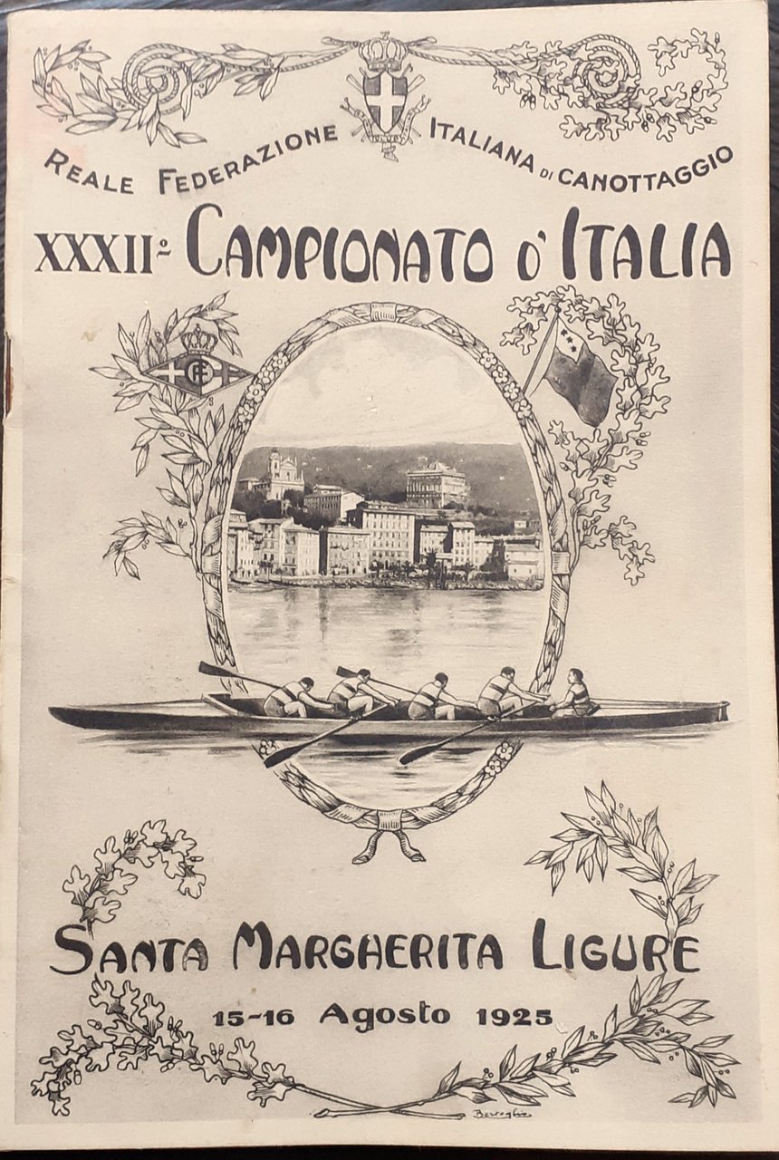 XXXII Campionato d'Italia Regate di Canottaggio S. Margherita Ligure 1925