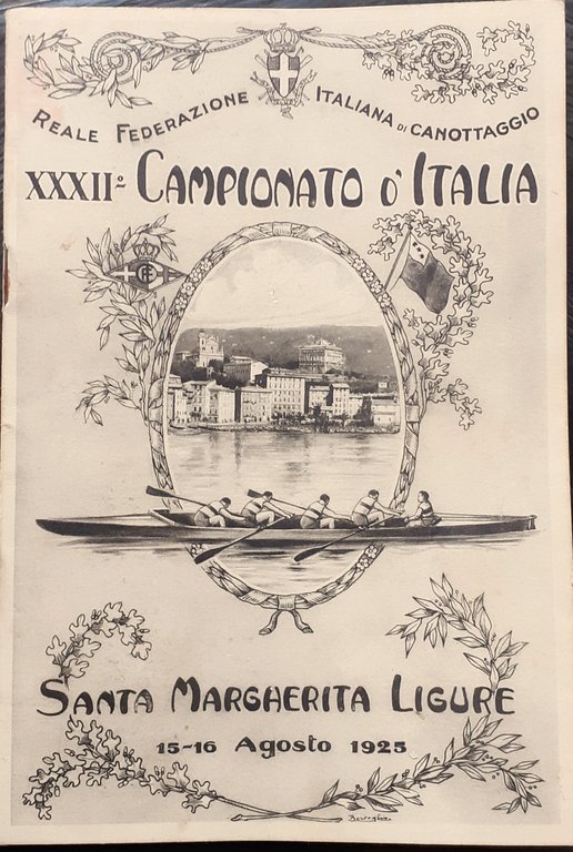 XXXII Campionato d'Italia Regate di Canottaggio S. Margherita Ligure 1925 | Immagine Gallery 1