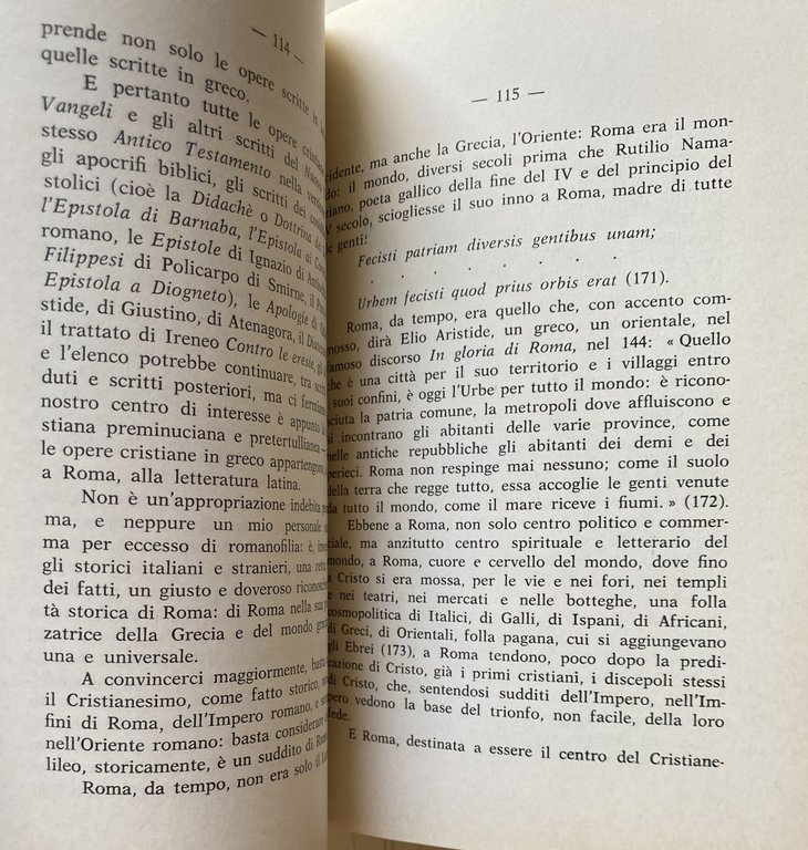 LINEAMENTI STORICI DELLA LETTERATURA LATINA