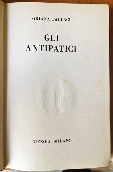 Gli antipatici.