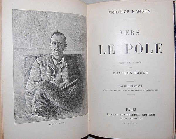 VERS LE POLE traduit et abrege par Charles Rabot, 200 …