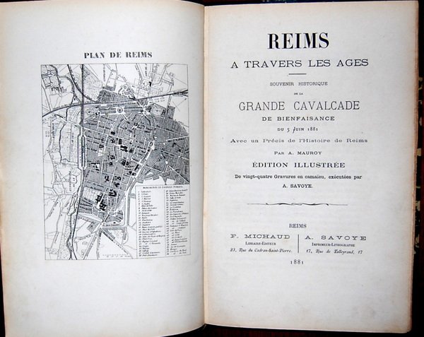 Reims a travers les ages: souvenir historique de la grande …