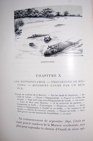 Mes grandes chasses dans l'Afrique central par Edouard Foa charge …