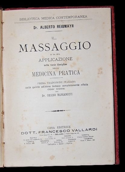 Il massaggio e la sua applicazione nelle varie discipline della …