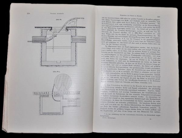 Telegraphen und fernsprechekabelangen. Mit 163 abbildungen im text und auf …