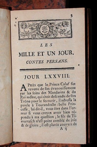 Les mille et un jour, contes persans, traduits en Francois …