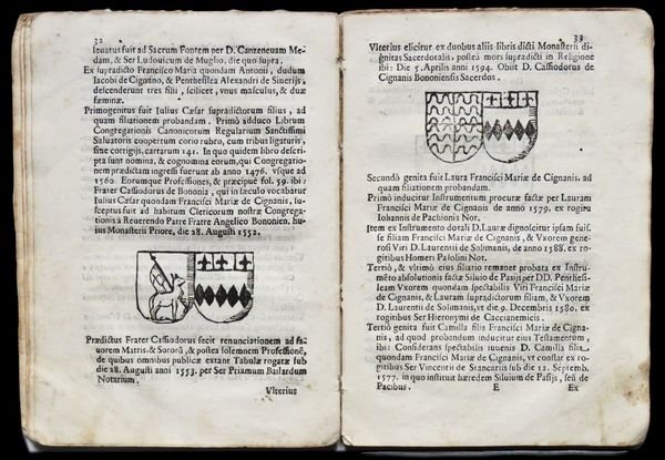 Arbor Genealogica Gentis de Cignano, Quam merito, ac virtuti D. …