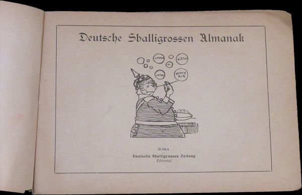 Deutsche sballigrossen almanak,