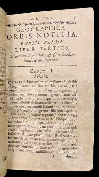 Geographica Orbis Notitia, Per Litora Maris Et Ripas Fluviorum.