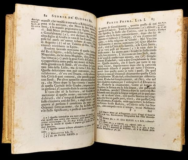 Storia de' giudei, e de' popoli vicini, dalla decadenza de …