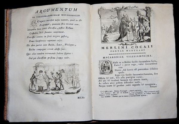 Theophili Folengi vulgo Merlini Cocaii Opus Macaronicum notis illustratum. Cui …