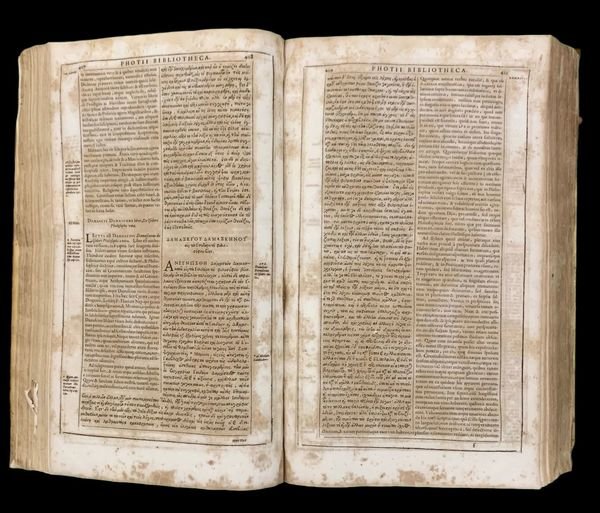 PHOTII MYRIOBI, BLON, Sive Bibliotheca librorum quos Photius Patriarcha Constantinopo …