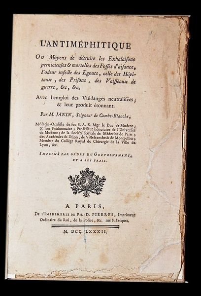 L' antiméphitique ou Moyens de détruire les exhalaisons pernicieuses & …