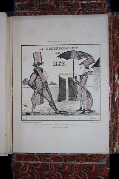 Les Anciens Almanachs Illustres, Histoire du Calendrier depuis les temps …
