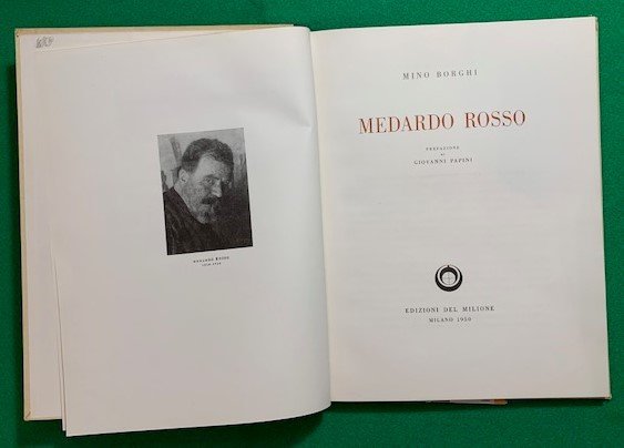 Medardo Rosso, prefazione di Giovanni Papini,