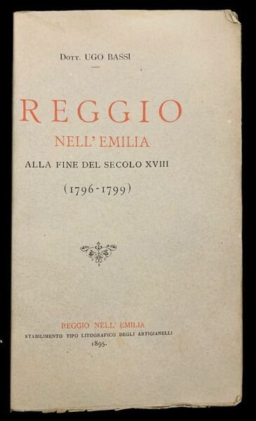 Reggio nell'Emilia alla fine del secolo XVIII (1796  1799)