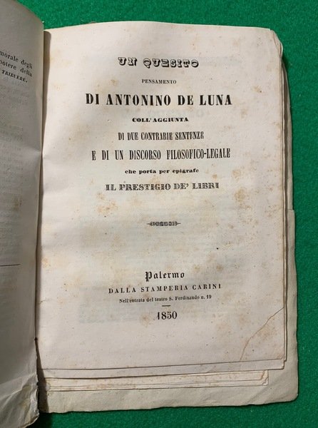 Del diritto di procedure in giudizio, Il falso incidente civile, …