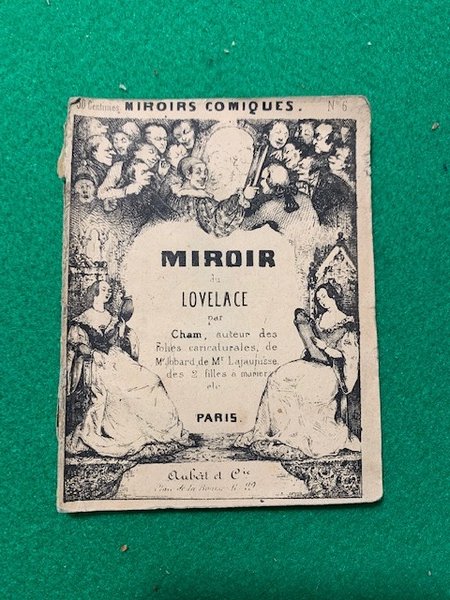 Miroir du Lovelace par Cham, auteur des Folies caricaturales, de …