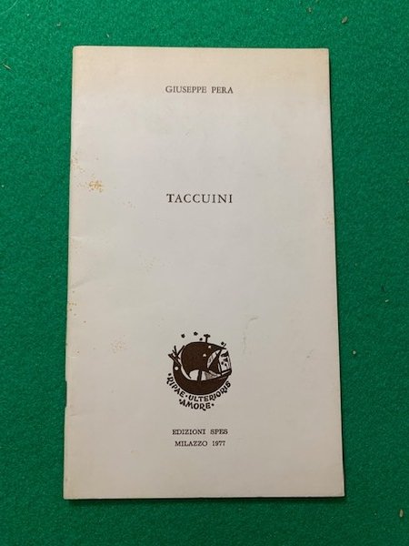 Taccuini,