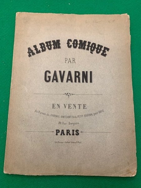 Album Comique par Gavarni, En Vente Au Bureau du Journal …