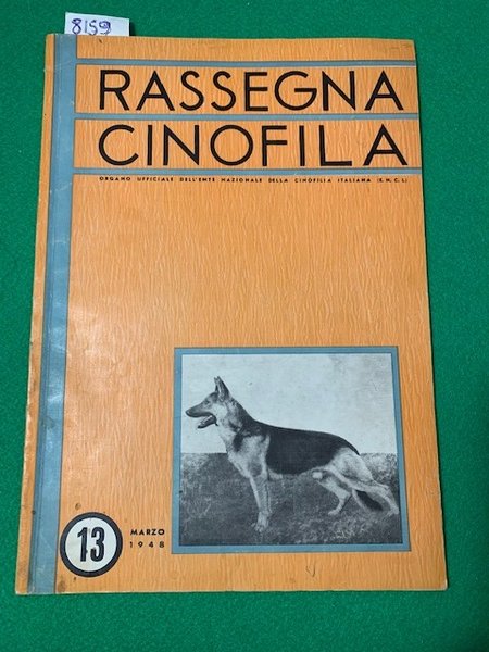 Rassegna cinofila, Marzo 1948