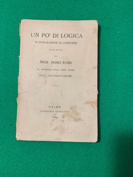 Un po' di logica in preparazione al comporre spiegata dal …