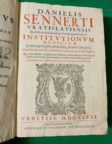 Danielis Sennerti, Vratislaviensis D. & Medicnae in Academia . Institutionum …