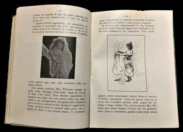 L'occultismo in trappola, con numerose illustrazioni,