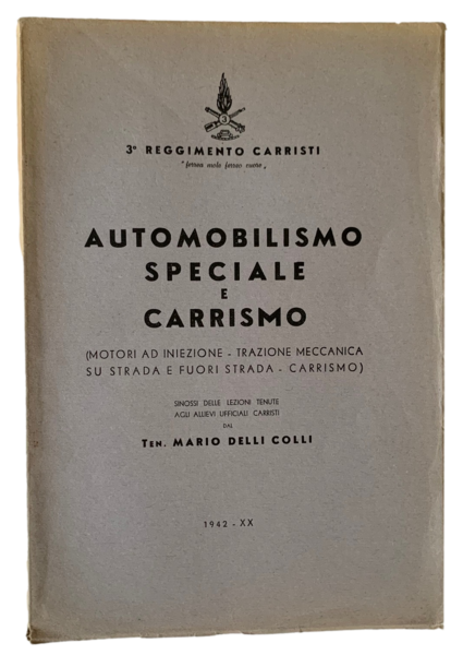 Automobilismo speciale e carrismo (Motori ad iniezione - Tradizione Meccanica …