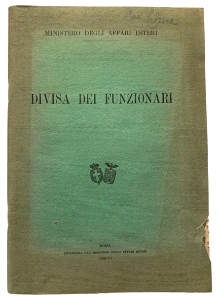 Divisa dei Funzionari,