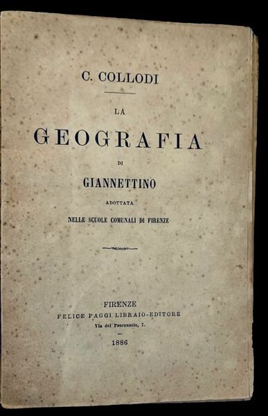 La Geografia di Giannettino adottata nelle scuole comunali di Firenze,