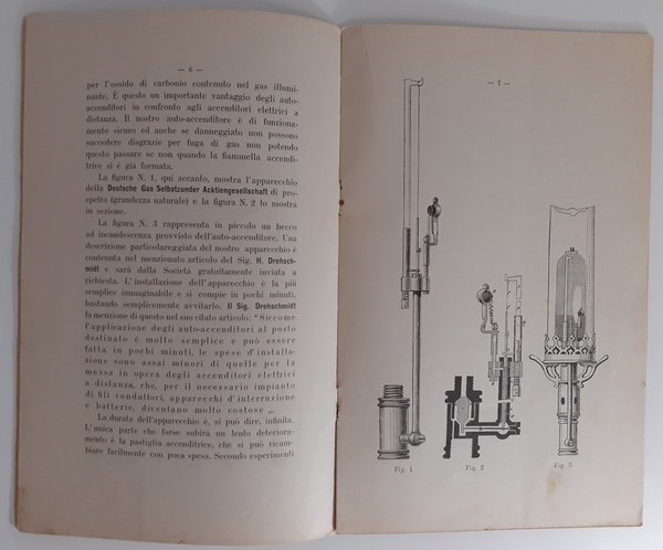 Auto-accenditore del Gas "FIAT LUX"