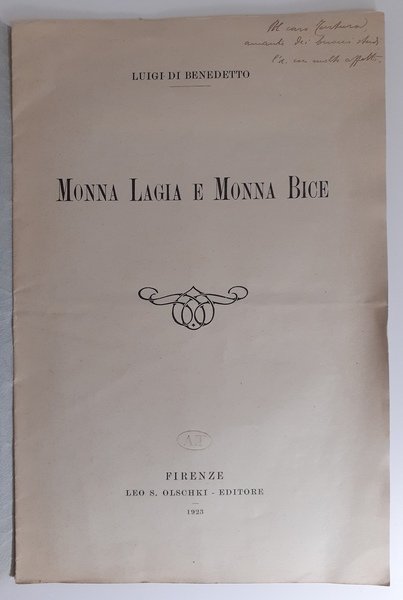 Monna Lagia e Monna Bice,