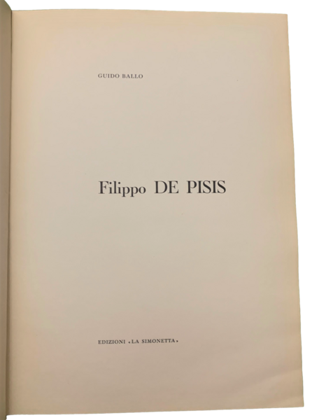 De Pisis Filippo,