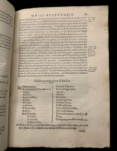 Avvertimenti nelle compositioni de' Medicamenti per uso della Speciaria con …