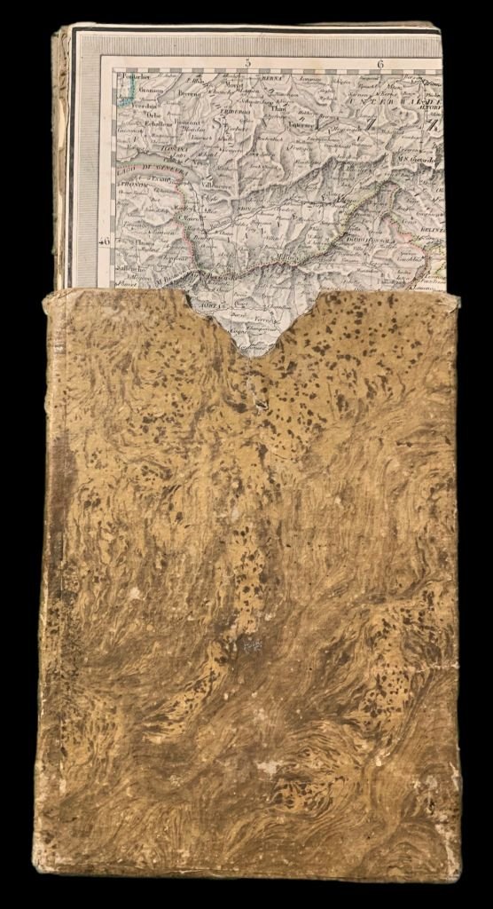 Carta Geografica Statistica Postale dell'Italia di Stanislao Stucchi, Milano, Corretta …