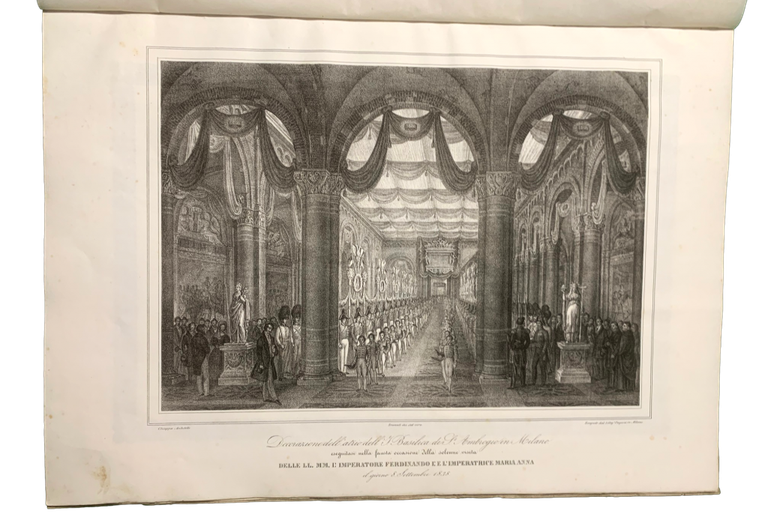 Disegni d'alcune opere eseguite in occasione della fausta venuta in …