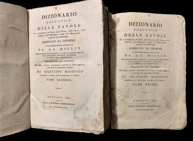 Dizionario portatile delle favole per l'intelligenza de' poeti, delle pitture, …