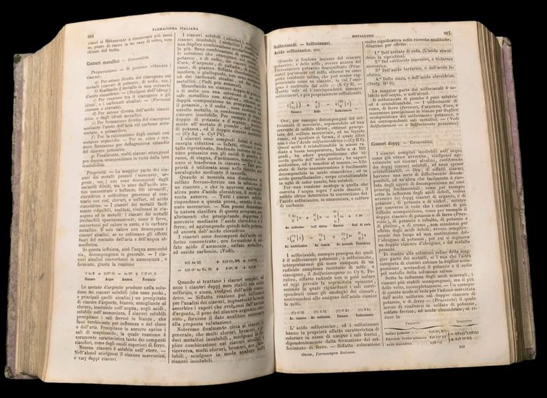 Farmacologia Teorica e Pratica, ovvero Farmacopea Italiana di Giuseppe Orosi, …